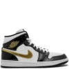 Jordan 1 Mid 'Patent Gold'