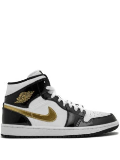 Jordan 1 Mid 'Patent Gold'