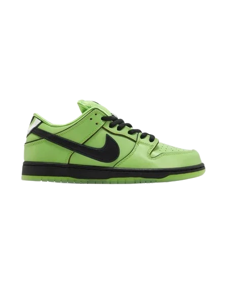 Nike X The Powerpuff Girls Nike SB Dunk Buttercup Green 1 Nike X The Powerpuff Girls Nike SB Dunk Buttercup Green