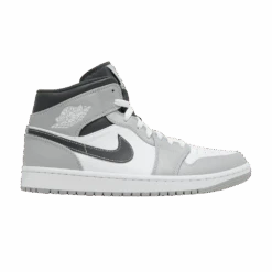 Air Jordan 1 Mid 'Light Smoke Grey'