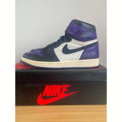 Jordan 1 Retro High OG 'Court Purple' 1.0 (Pre-Owned) -Shoe Discounts Store IMG 6901 scaled