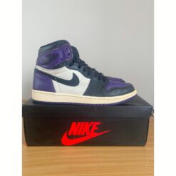 Jordan 1 Retro High OG 'Court Purple' 1.0 (Pre-Owned) -Shoe Discounts Store IMG 6902 scaled
