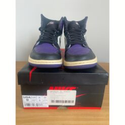 Jordan 1 Retro High OG 'Court Purple' 1.0 (Pre-Owned) -Shoe Discounts Store IMG 6903 scaled