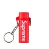 Supreme Waterproof Lighter Case Keychain SS20 (Red)