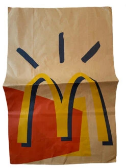 Travis Scott Cactus Jack Mcdonalds Paper Bag
