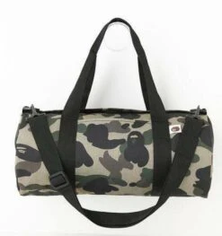 BAPE Magazine Exclusive Small Camo Duffle Bag 'Light Brown'