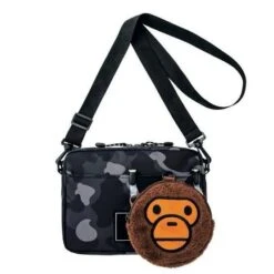 BAPE Magazine Exclusive Black Kids Bag
